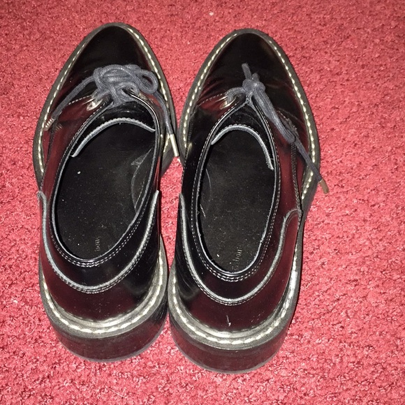 Rag & Bone Black Leather Shoes - Picture 2 of 8